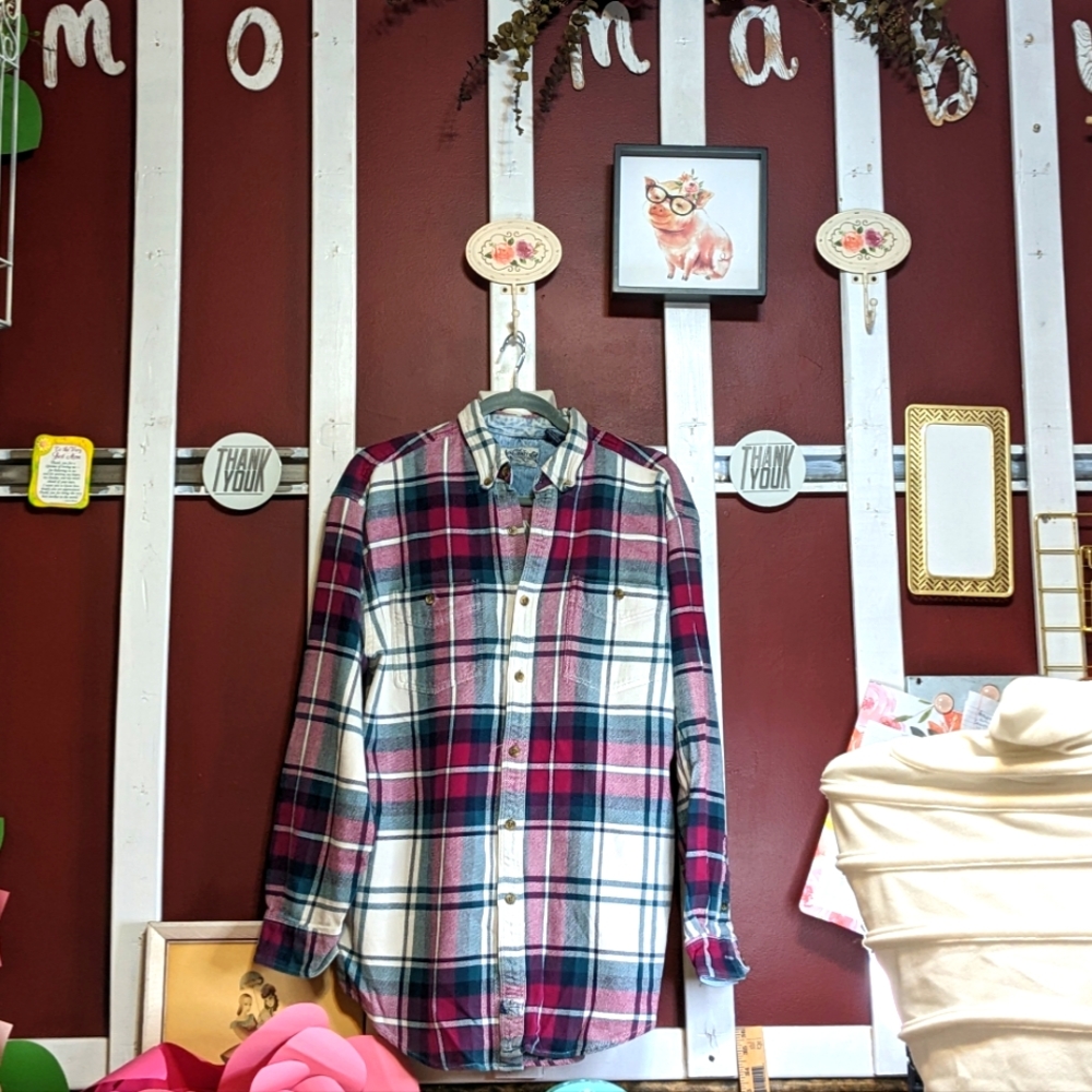 Vintage Woman's Flannel Shirt